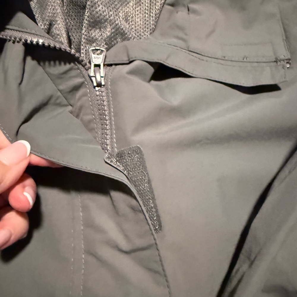Lands' End Dark Gray Lightweight Parka - Picture 5 of 5